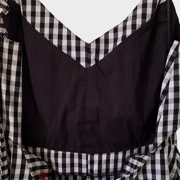 SAKS FIFTH AVENUE GINGHAM ROMPER - Picture 14 of 16